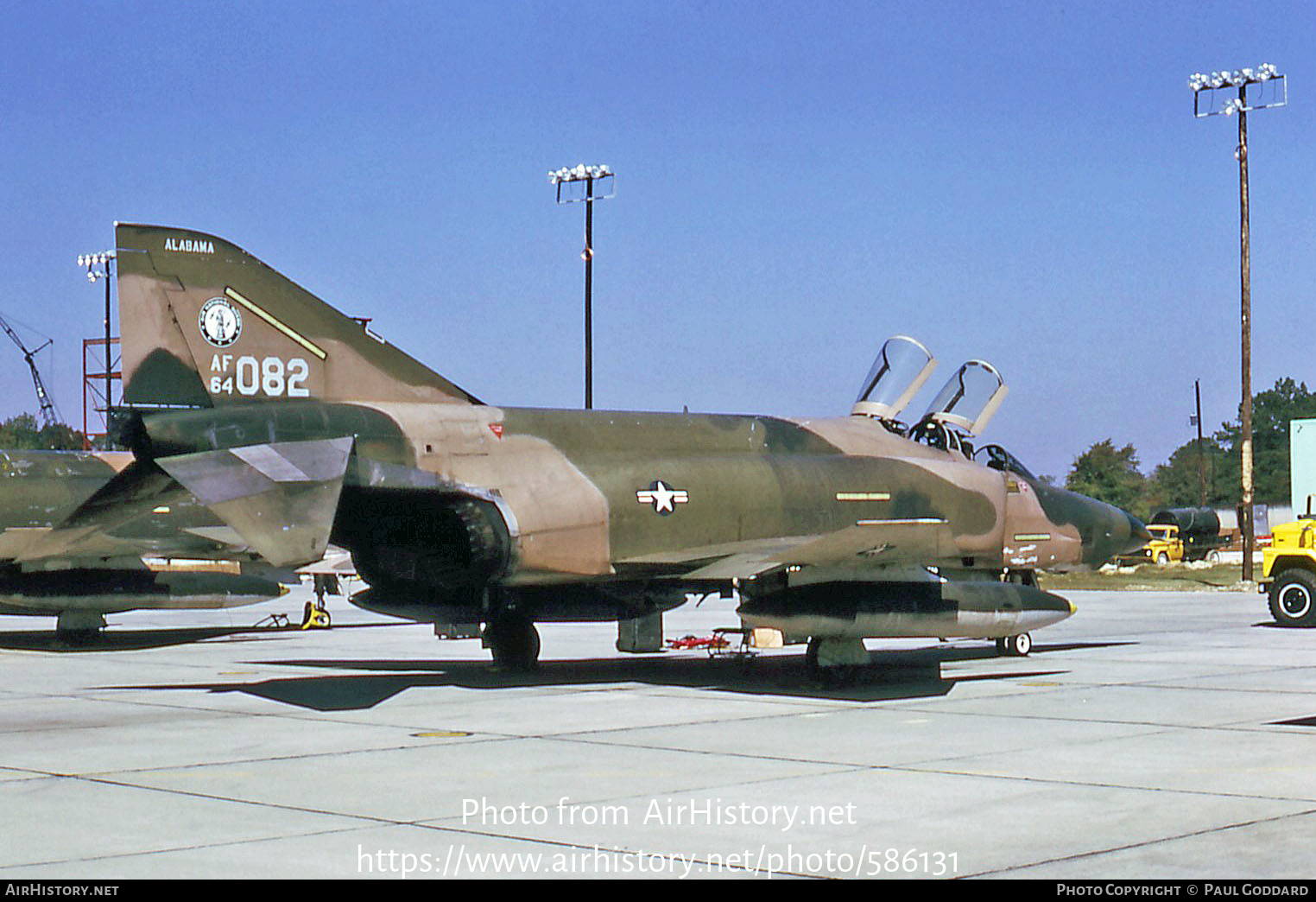 Aircraft Photo Of 64 1082 Af64 082 Mcdonnell Douglas Rf 4c Phantom