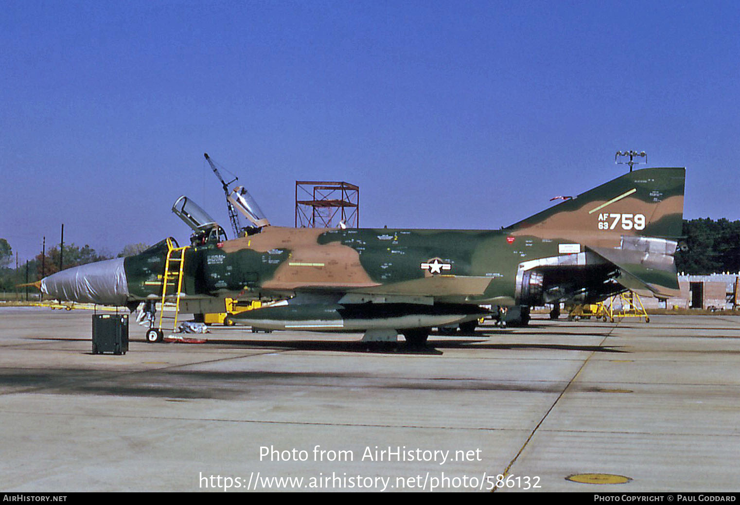 Aircraft Photo of 63-7759 / AF63-759 | McDonnell Douglas RF-4C Phantom II | USA - Air Force | AirHistory.net #586132