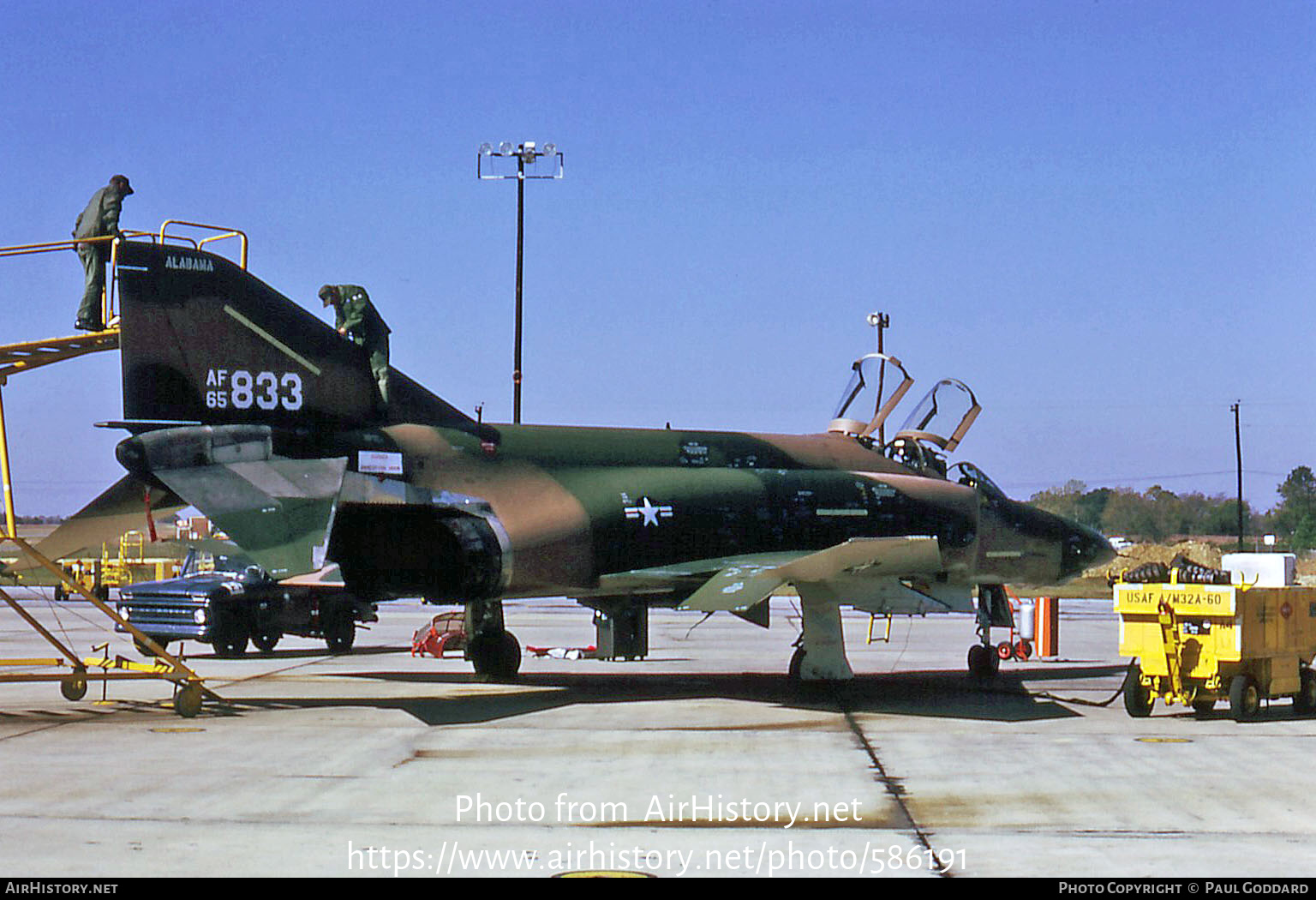 Aircraft Photo of 65-0833 / AF65-833 | McDonnell RF-4C Phantom II | USA - Air Force | AirHistory.net #586191