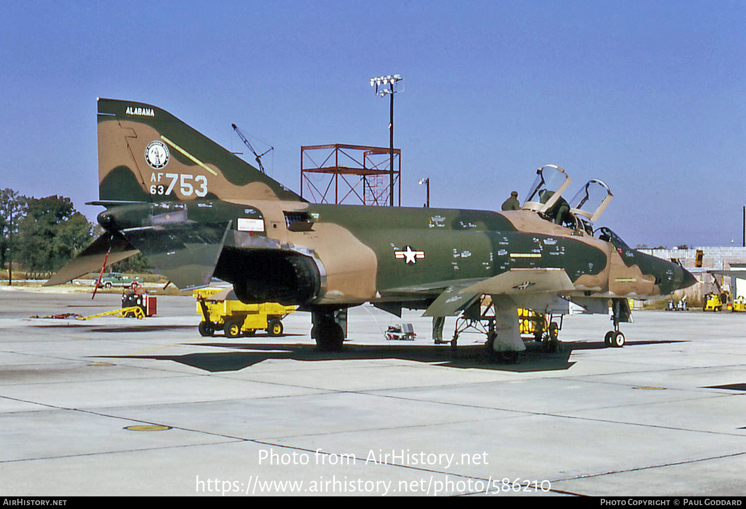 Aircraft Photo of 63-7753 / AF63-753 | McDonnell RF-4C Phantom II | USA - Air Force | AirHistory.net #586210