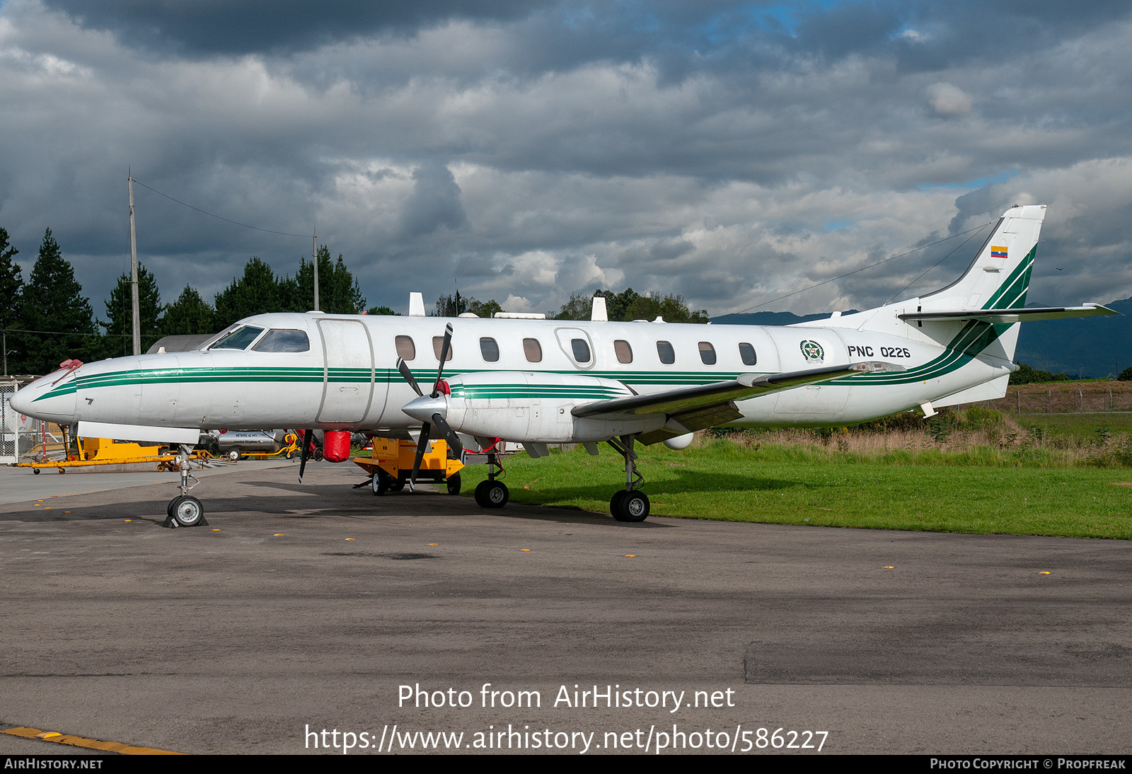 Aircraft Photo of PNC0226 | Fairchild C-26B Metro 23 | Colombia - Police | AirHistory.net #586227