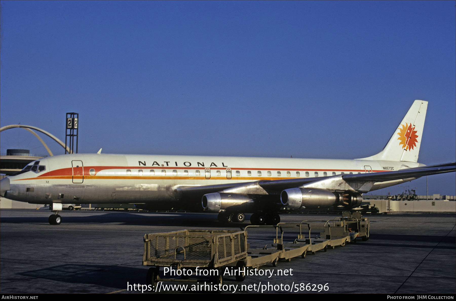 Aircraft Photo of N6572C | Douglas DC-8-21 | National Airlines | AirHistory.net #586296