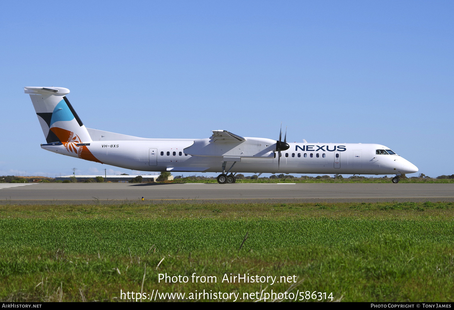 Aircraft Photo of VH-8XS | Bombardier DHC-8-402 Dash 8 | Nexus Airlines | AirHistory.net #586314