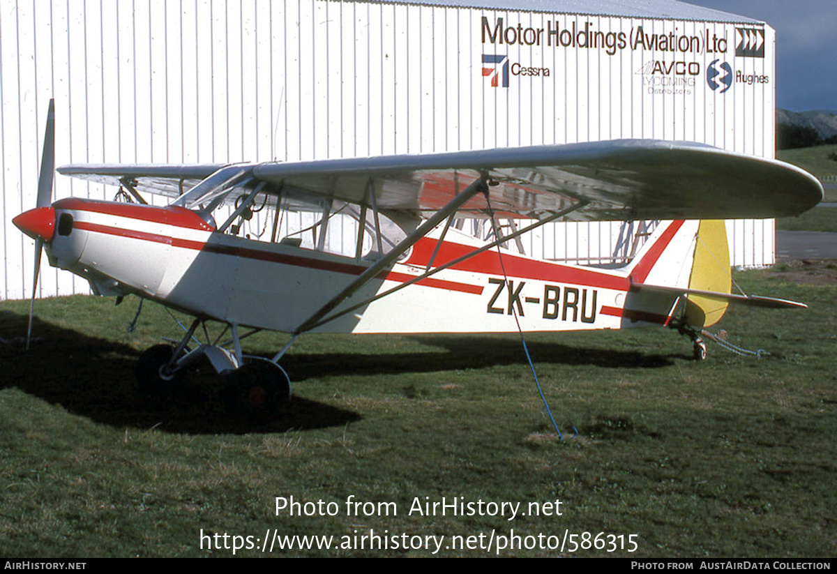 Aircraft Photo of ZK-BRU | Piper PA-18A-150 Super Cub | AirHistory.net #586315