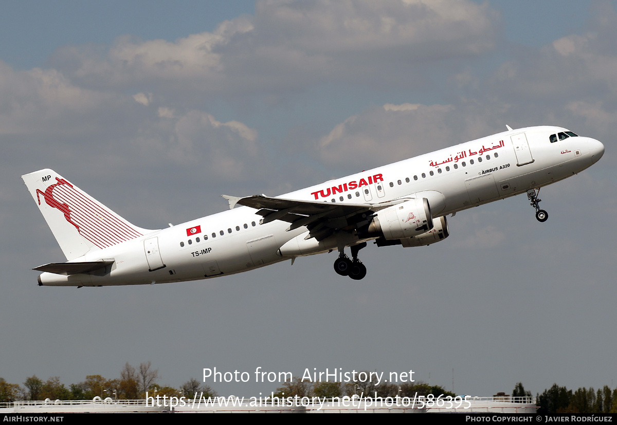 Aircraft Photo of TS-IMP | Airbus A320-211 | Tunisair | AirHistory.net #586395