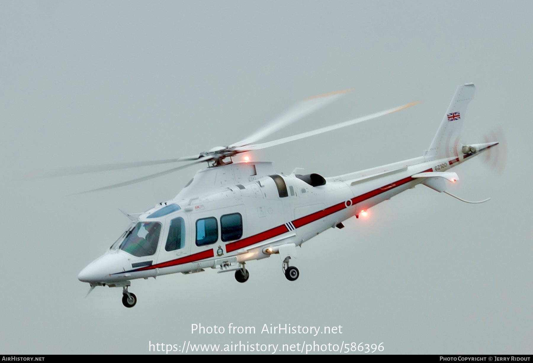 Aircraft Photo of GZ100 | AgustaWestland AW-109SP GrandNew | UK - Air Force | AirHistory.net #586396