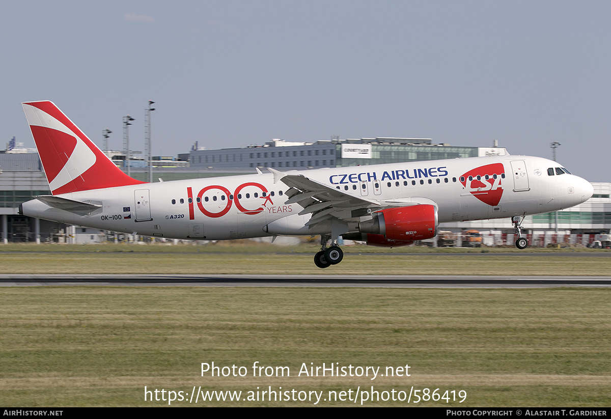 Aircraft Photo of OK-IOO | Airbus A320-214 | ČSA - Czech Airlines | AirHistory.net #586419