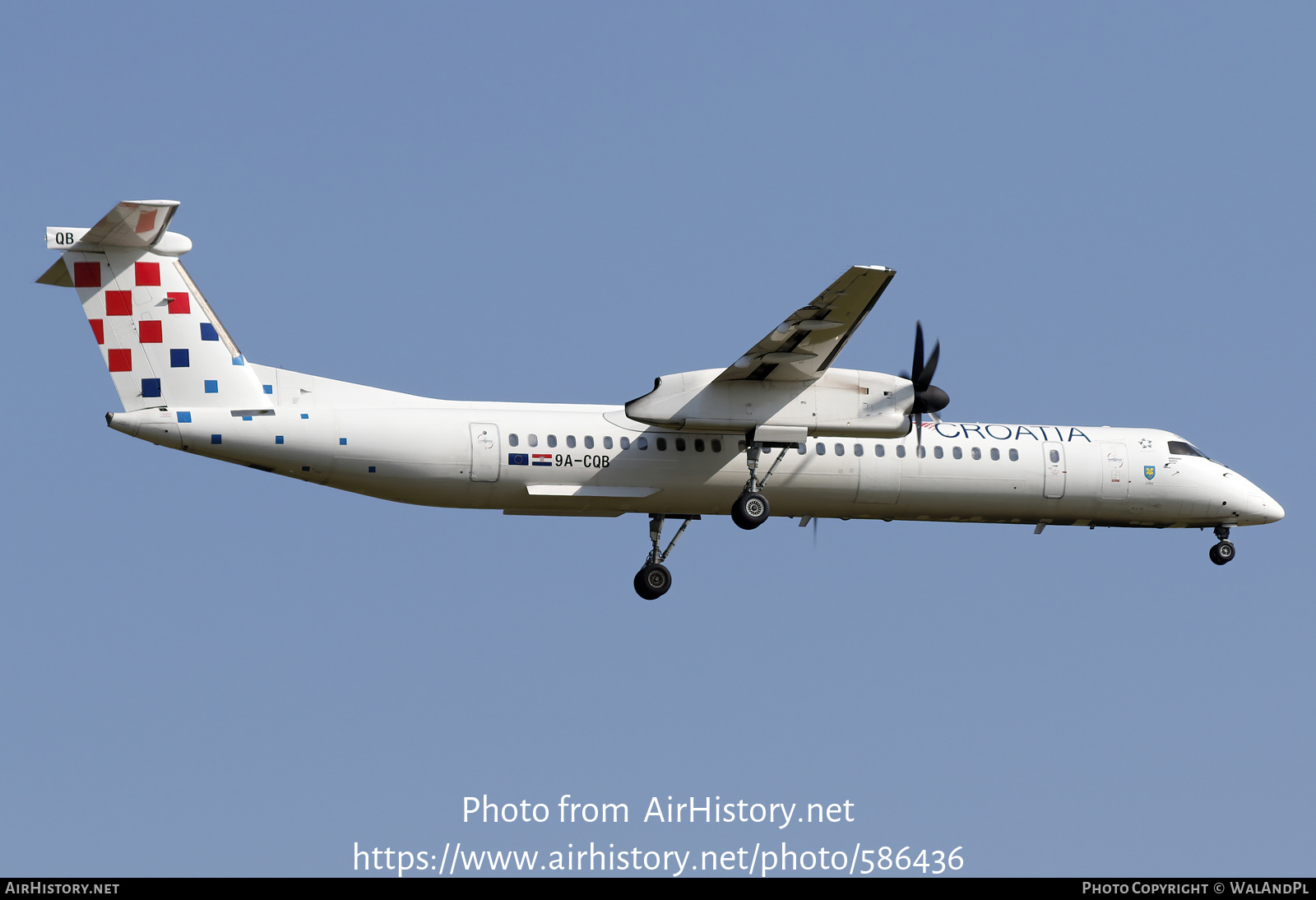 Aircraft Photo of 9A-CQB | Bombardier DHC-8-402 Dash 8 | Croatia Airlines | AirHistory.net #586436