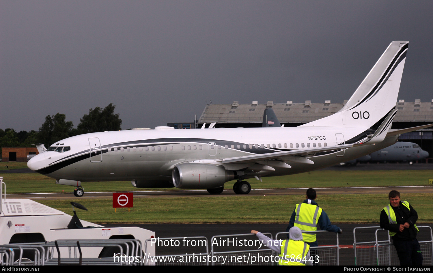 Aircraft Photo of N737CC | Boeing 737-74Q BBJ | AirHistory.net #586443