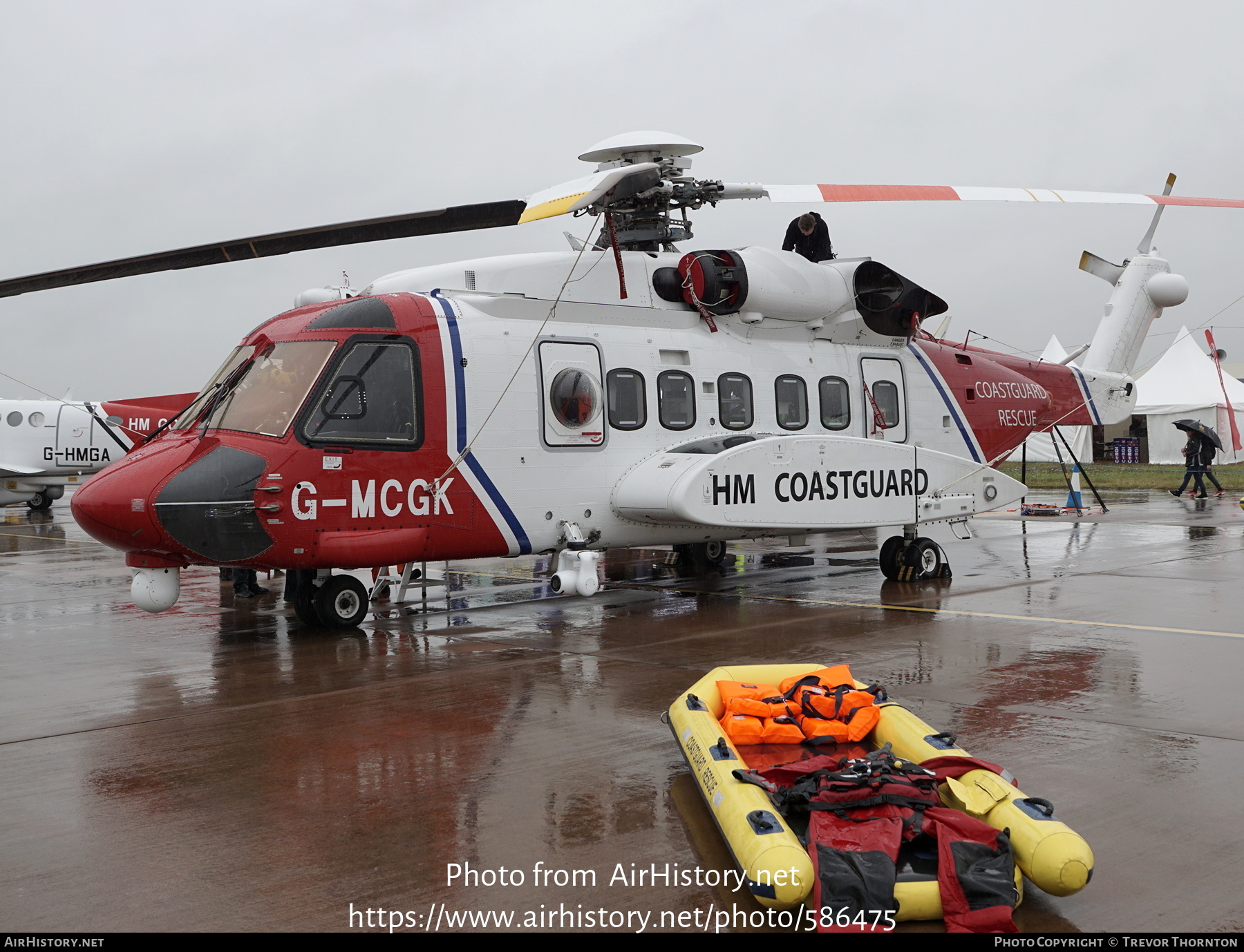 Aircraft Photo of G-MCGK | Sikorsky S-92A | HM Coastguard | AirHistory.net #586475