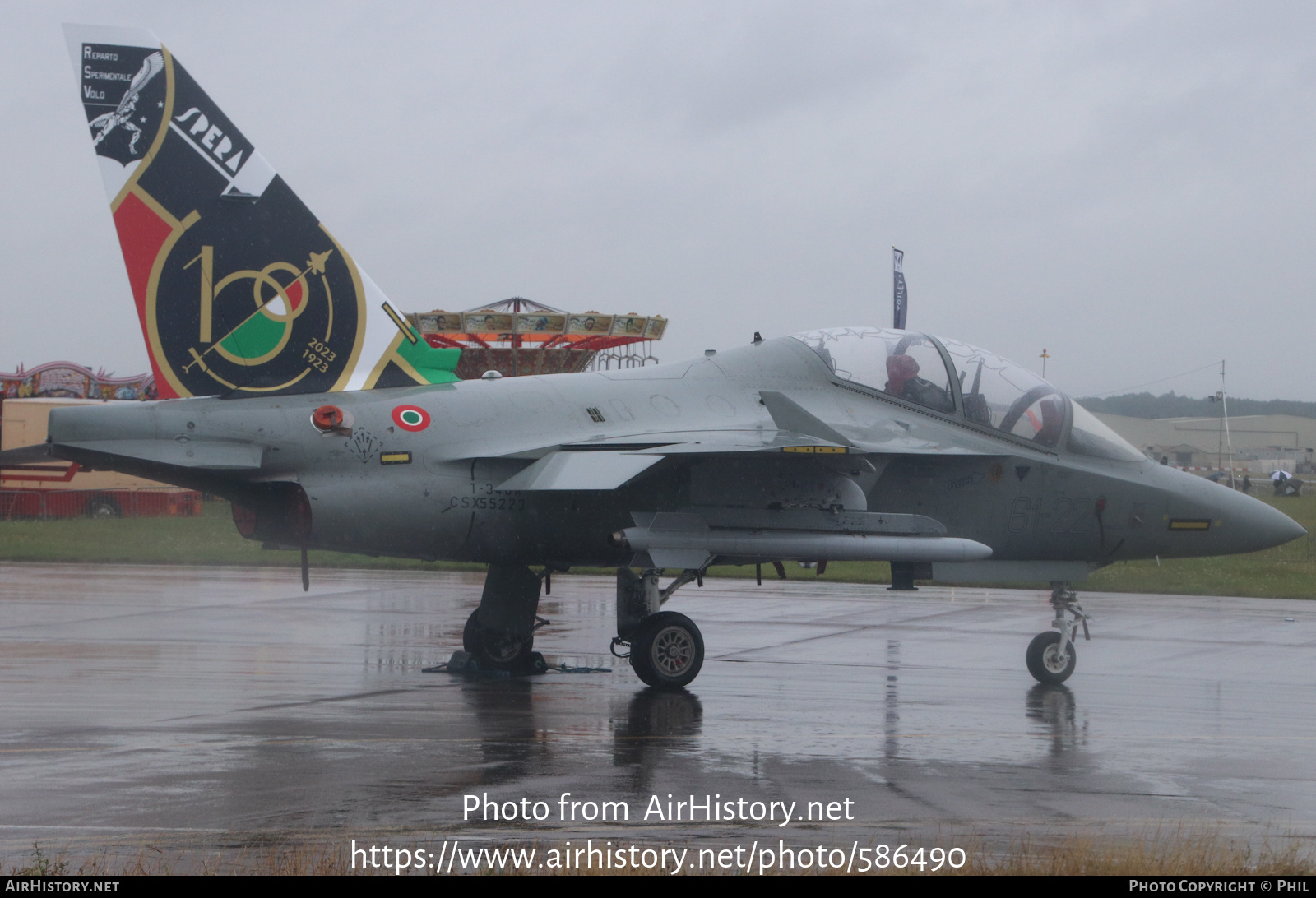 Aircraft Photo of MM55223 | Alenia Aermacchi M-346A Master | Italy - Air Force | AirHistory.net #586490