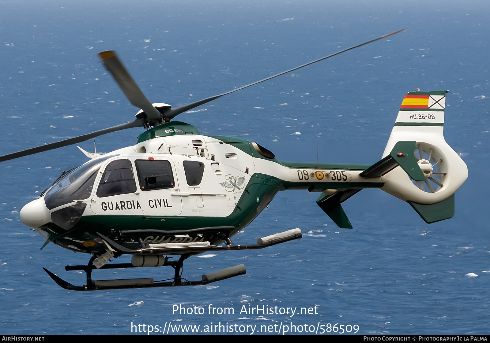 Aircraft Photo of HU.26-08 | Eurocopter EC-135P-2 | Spain - Guardia Civil | AirHistory.net #586509