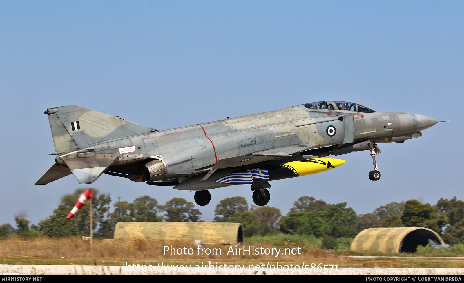 Aircraft Photo of 01503 | McDonnell Douglas F-4E AUP Phantom II | Greece - Air Force | AirHistory.net #586571