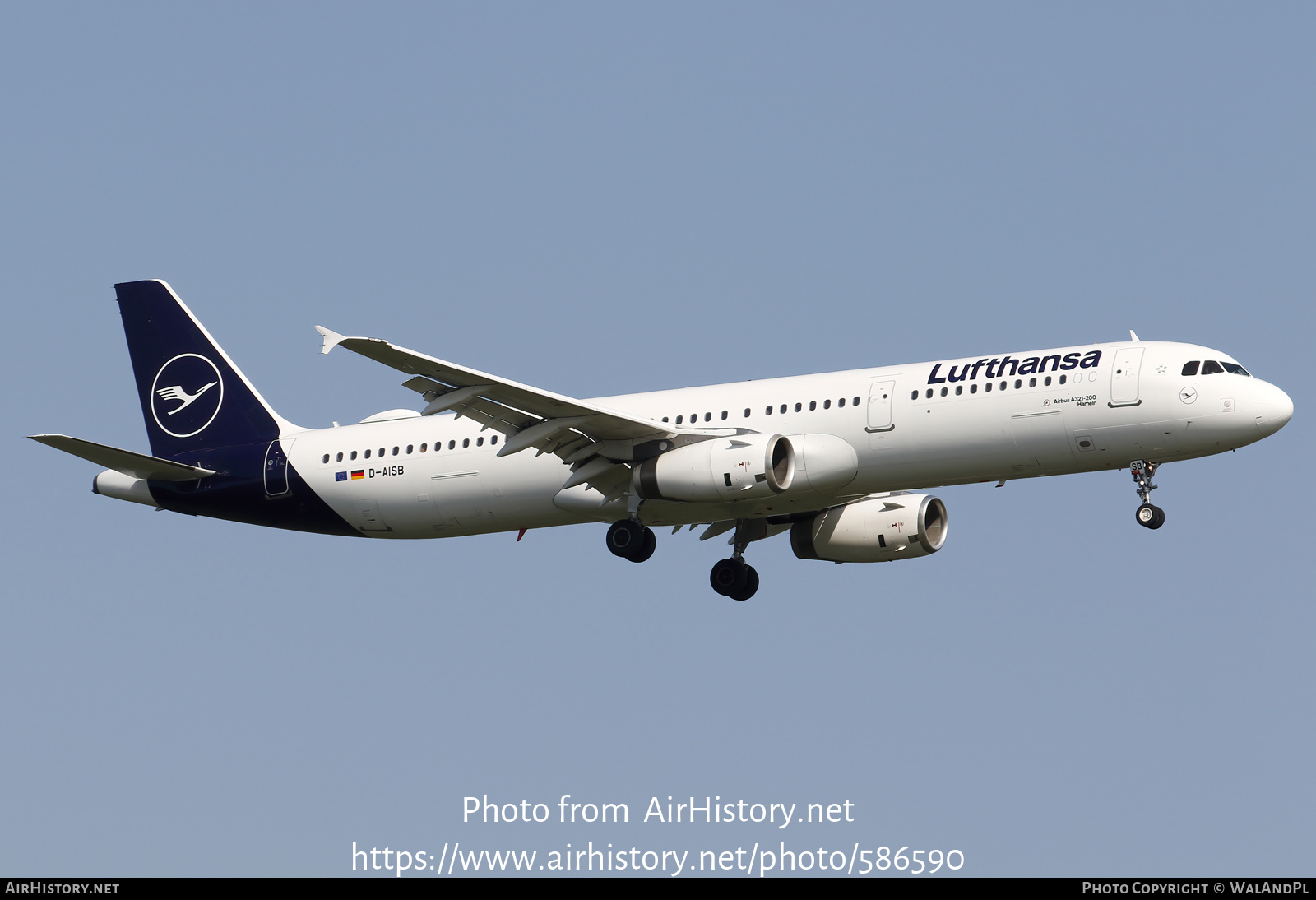 Aircraft Photo of D-AISB | Airbus A321-231 | Lufthansa | AirHistory.net #586590