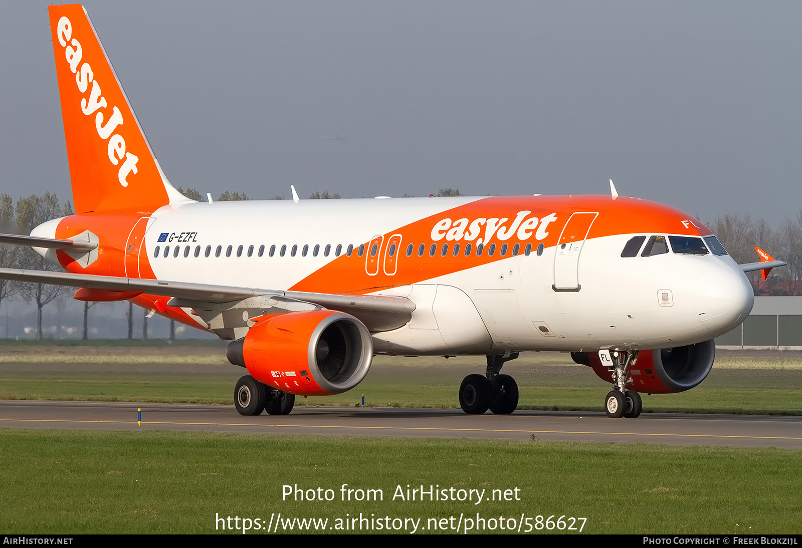 Aircraft Photo of G-EZFL | Airbus A319-111 | EasyJet | AirHistory.net #586627