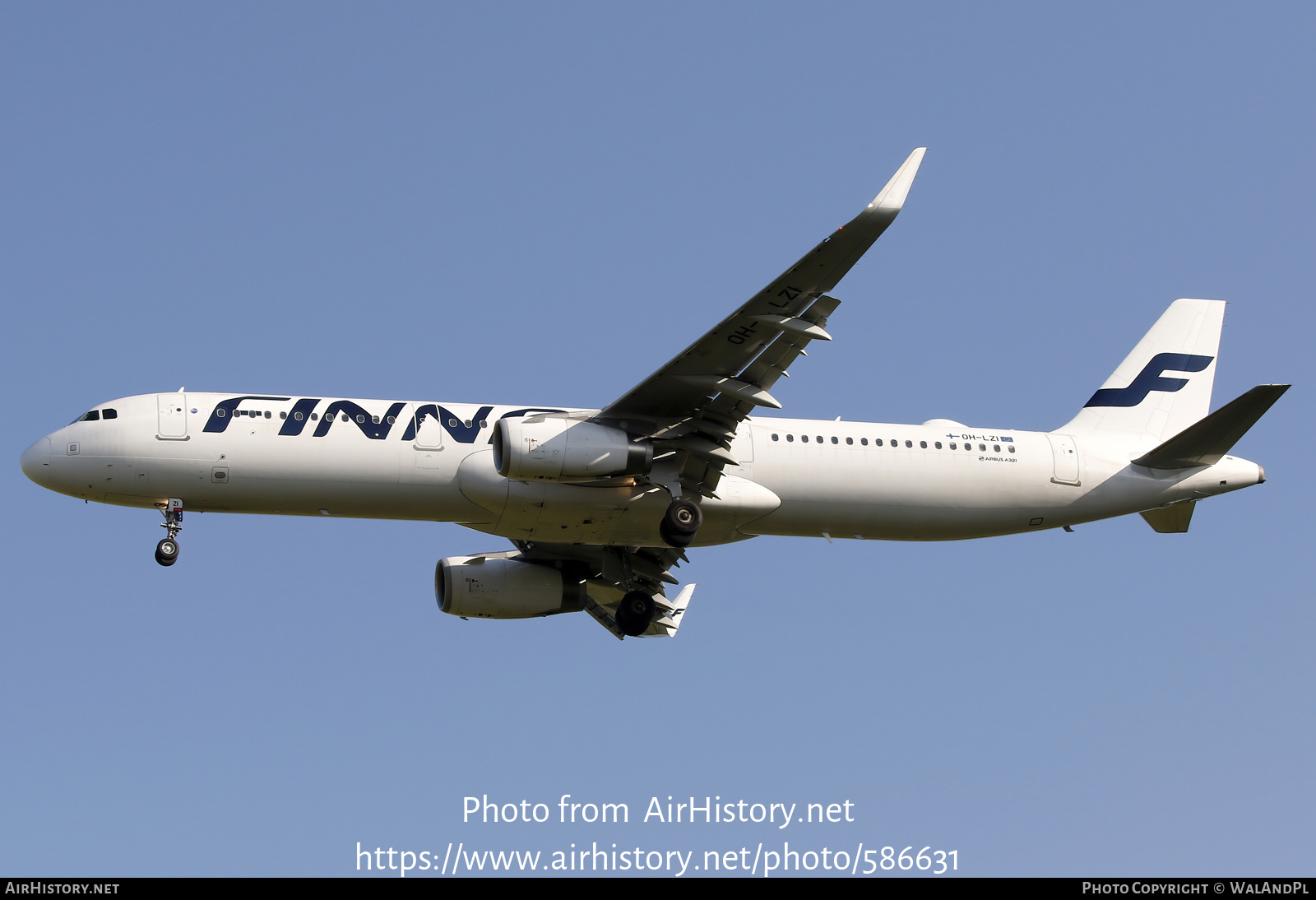 Aircraft Photo of OH-LZI | Airbus A321-231 | Finnair | AirHistory.net #586631