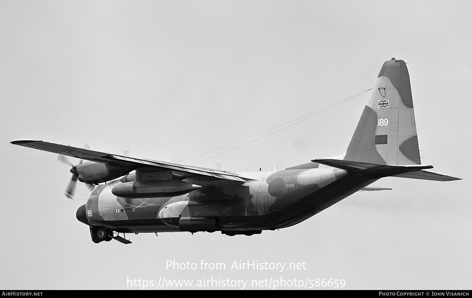 Aircraft Photo of XV189 | Lockheed C-130K Hercules C1 (L-382) | UK - Air Force | AirHistory.net #586659