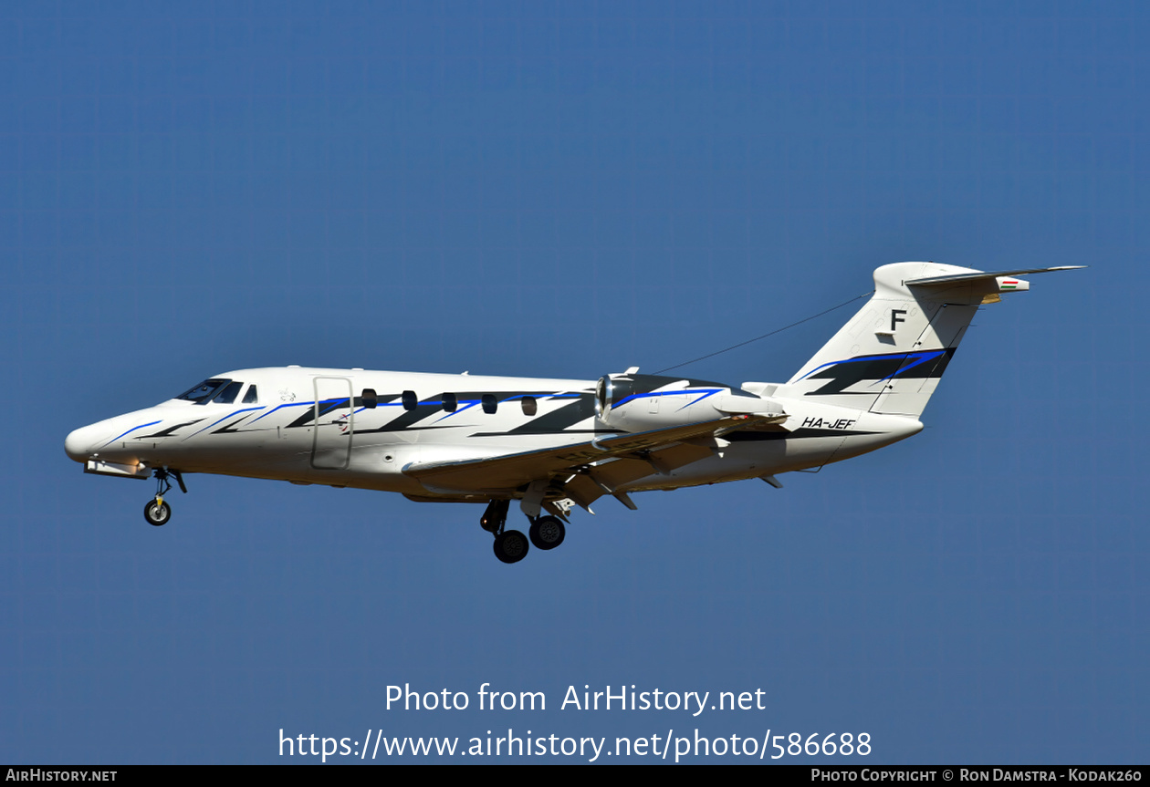 Aircraft Photo of HA-JEF | Cessna 650 Citation VI | AirHistory.net #586688