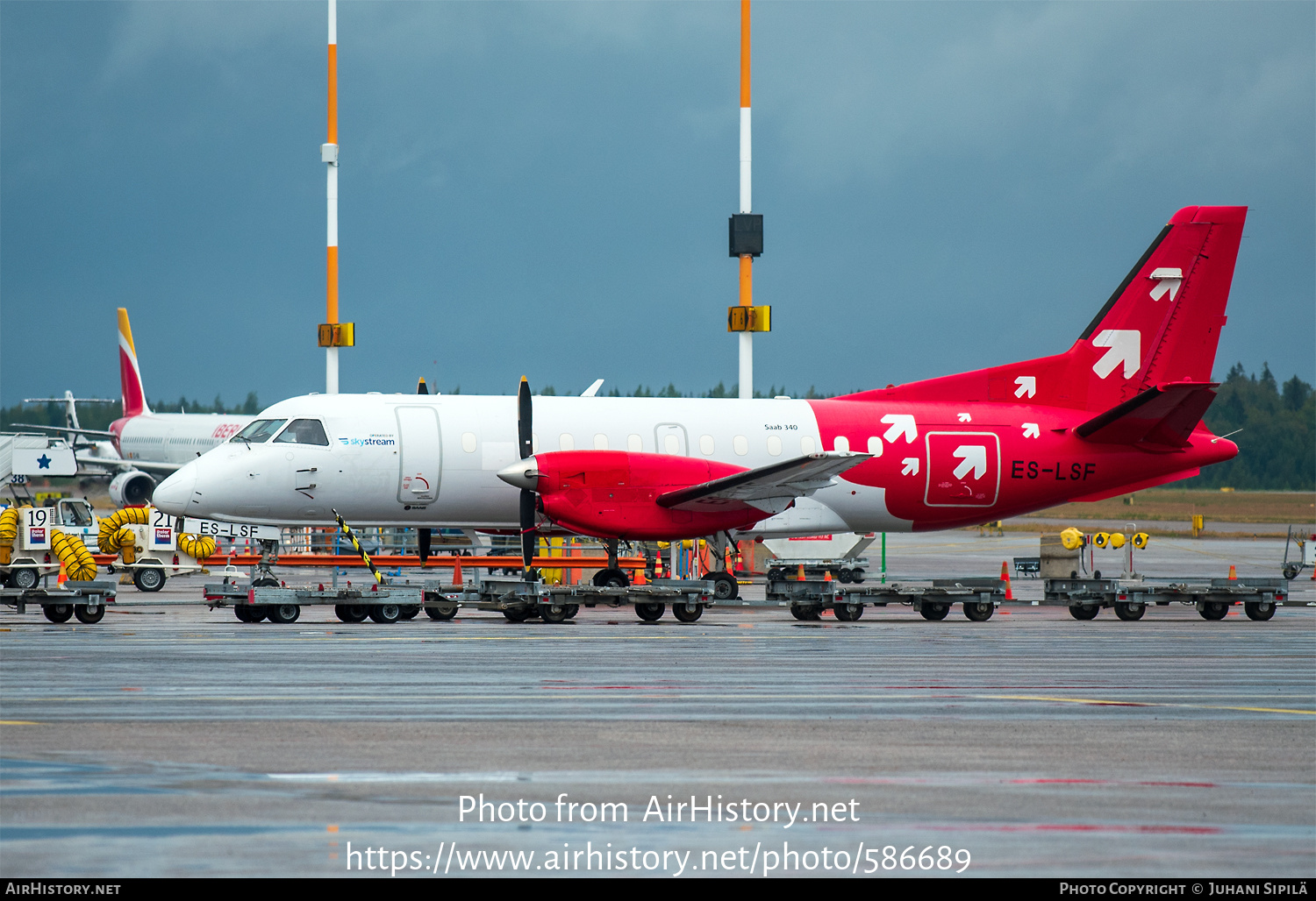 Aircraft Photo of ES-LSF | Saab 340A/F | Skystream Airlines | AirHistory.net #586689