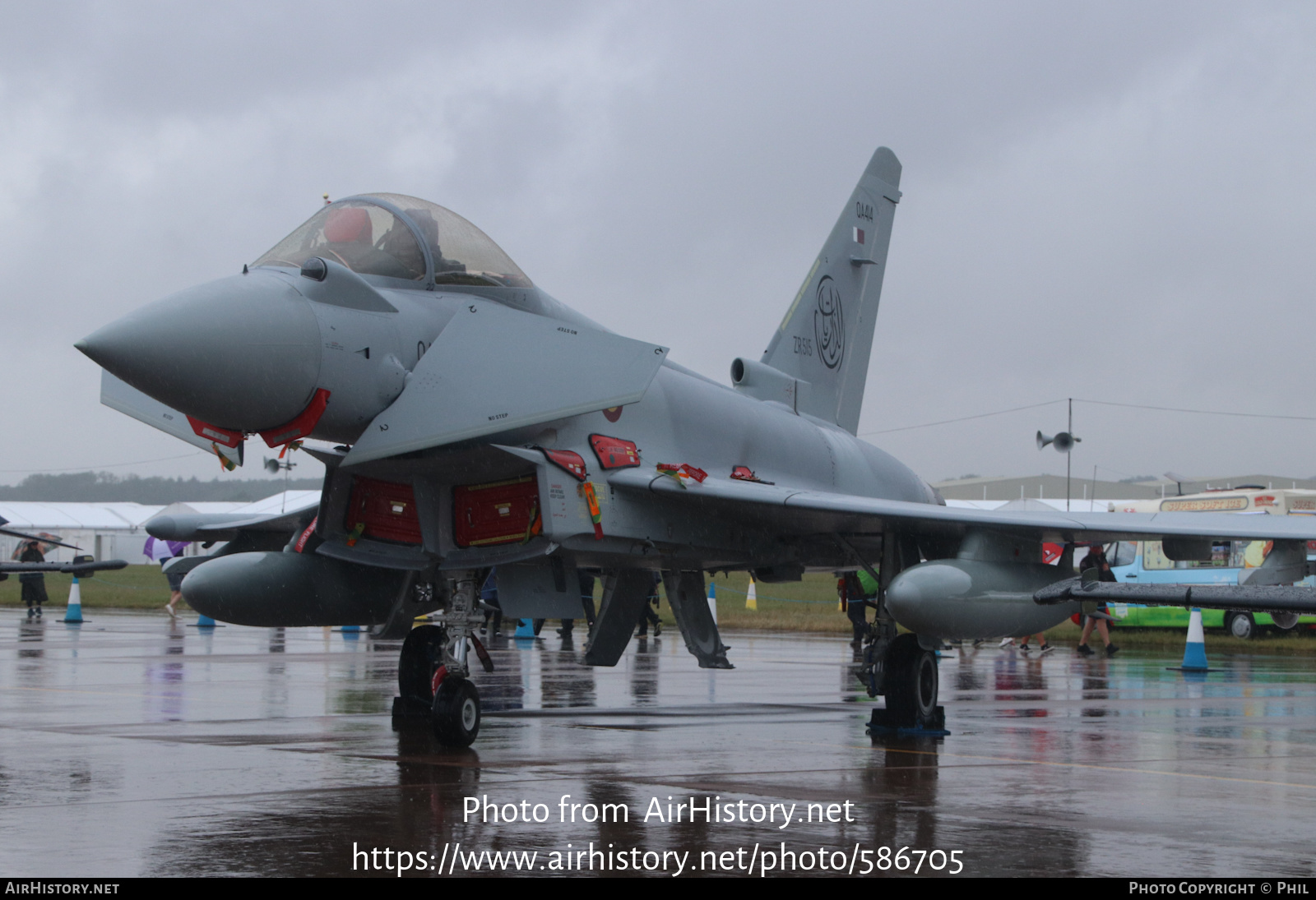 Aircraft Photo of QA414 / ZR515 | Eurofighter EF-2000 Typhoon | Qatar - Air Force | AirHistory.net #586705