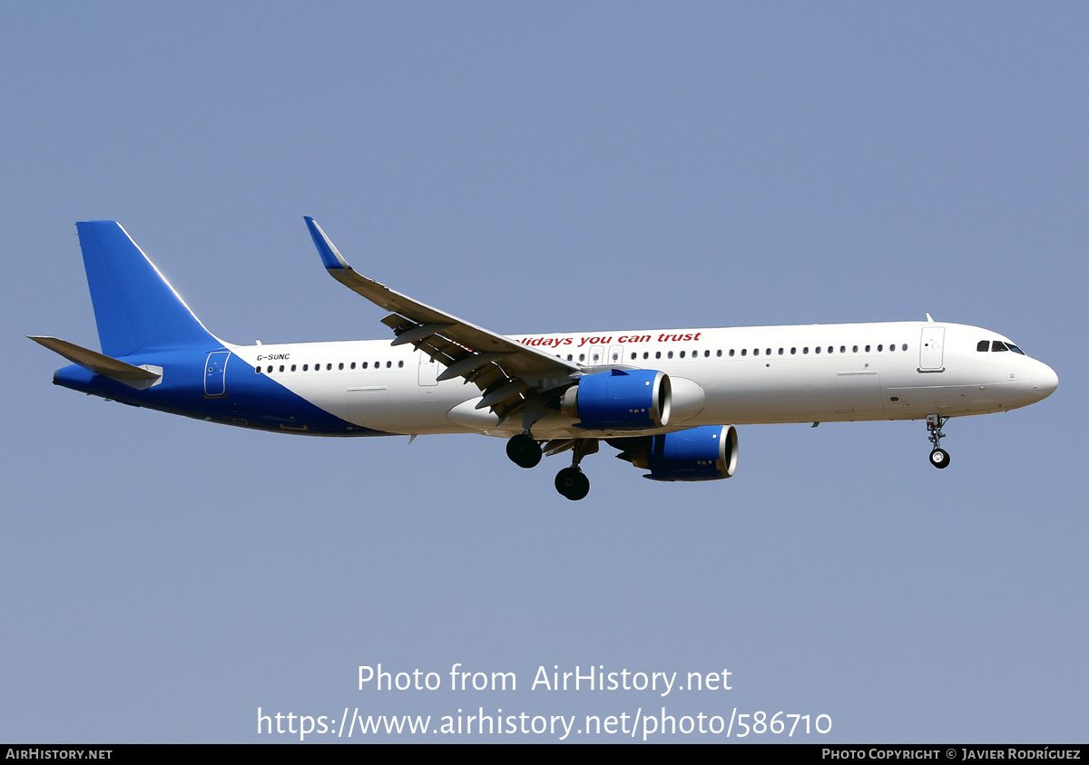 Aircraft Photo of G-SUNC | Airbus A321-251NX | Jet2 | AirHistory.net #586710