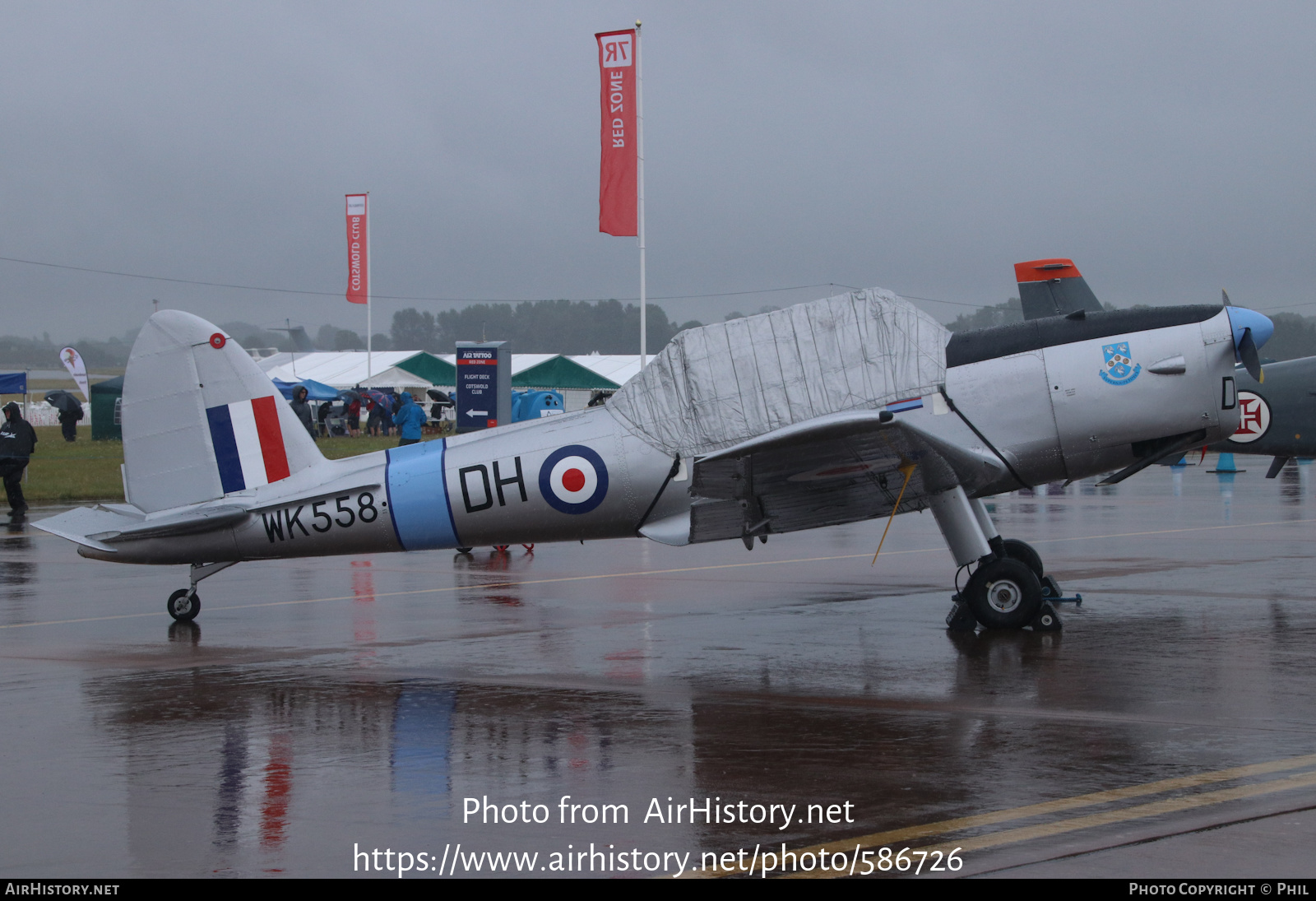 Aircraft Photo of G-ARMG / WK558 | De Havilland Canada DHC-1 Chipmunk Mk22 | UK - Air Force | AirHistory.net #586726