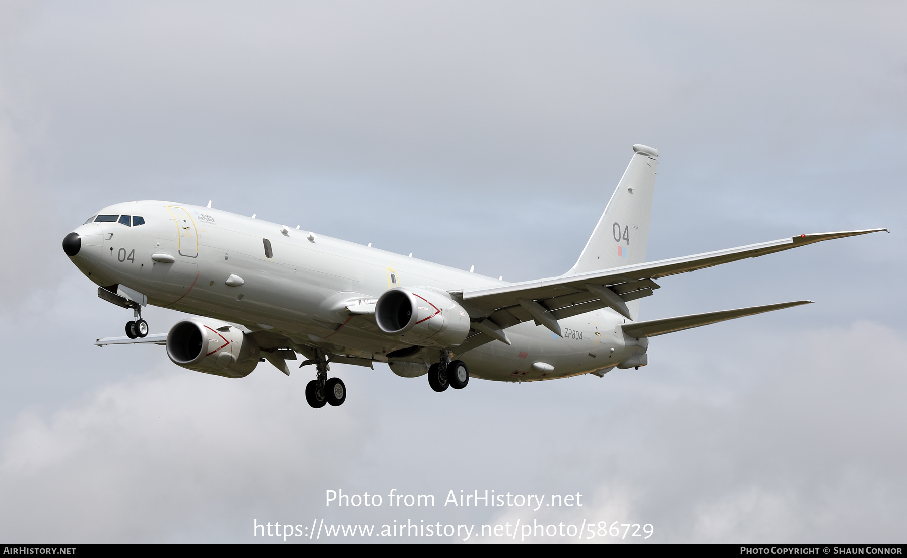 Aircraft Photo of ZP804 | Boeing P-8A Poseidon MRA1 | UK - Air Force | AirHistory.net #586729