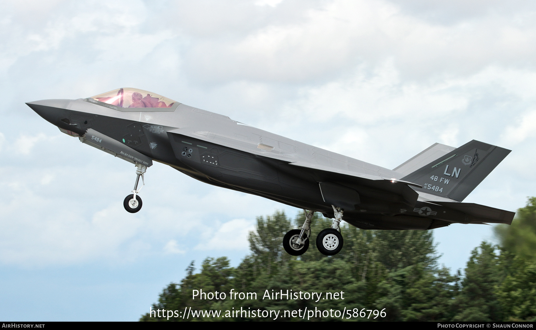 Aircraft Photo of 19-5484 / AF19-5484 | Lockheed Martin F-35A Lightning II | USA - Air Force | AirHistory.net #586796