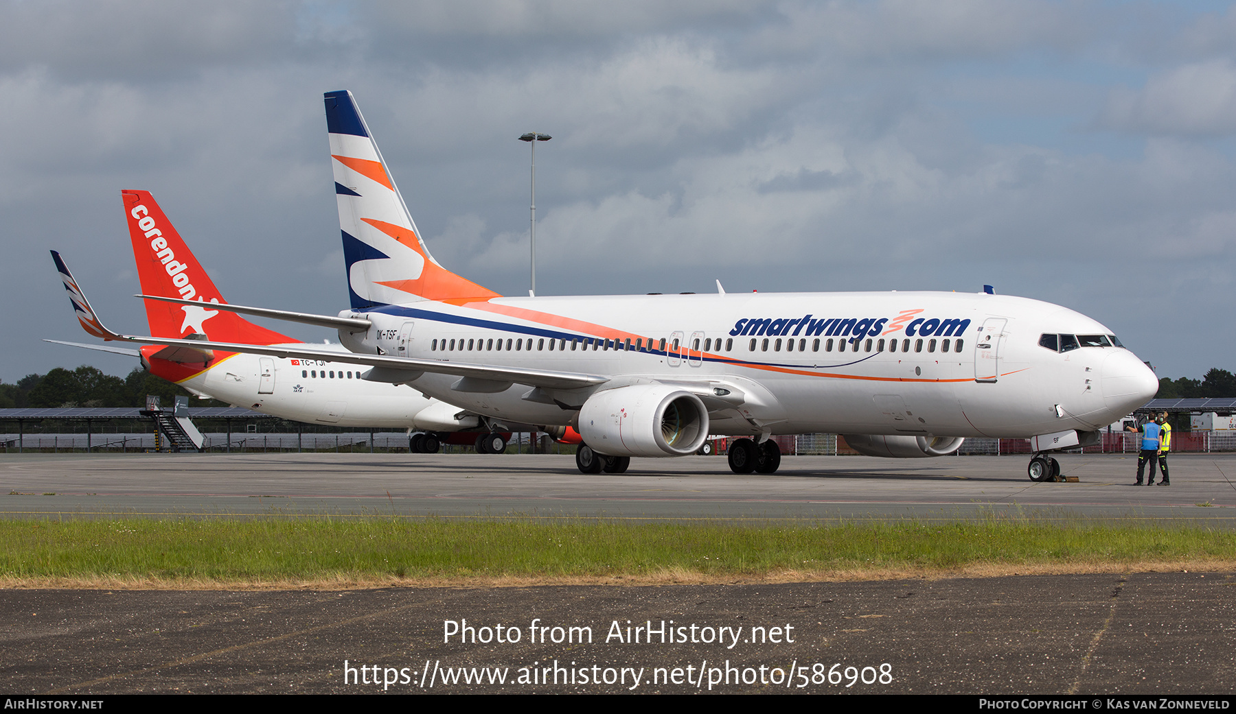 Aircraft Photo of OK-TSF | Boeing 737-8GJ | Smartwings | AirHistory.net #586908