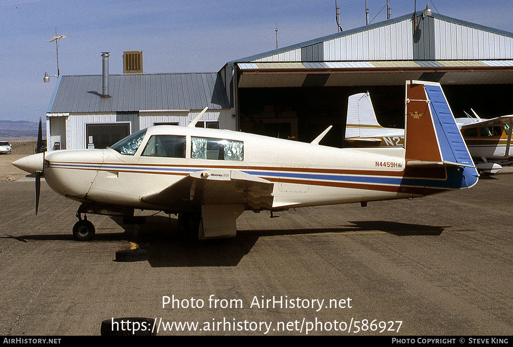 Aircraft Photo of N4459H | Mooney M-20J 201 | AirHistory.net #586927