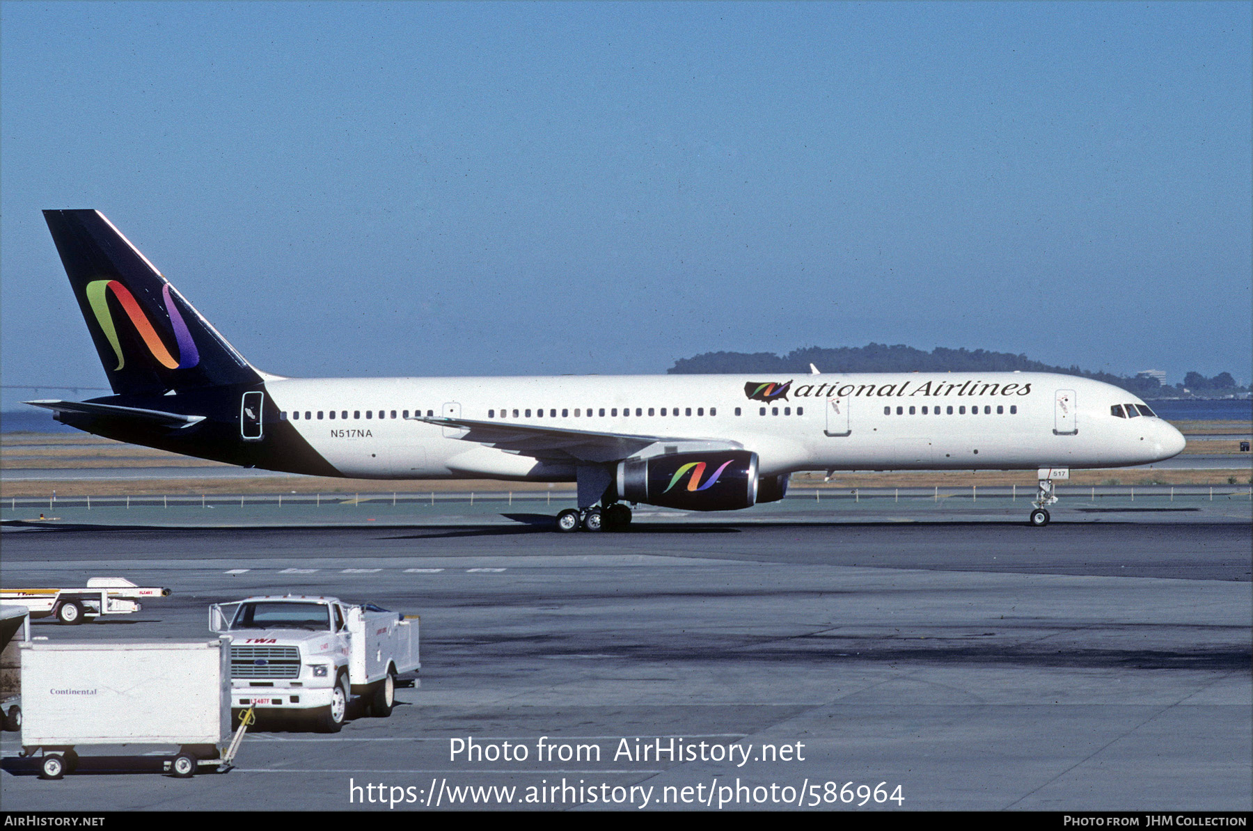 Aircraft Photo of N517NA | Boeing 757-28A | National Airlines | AirHistory.net #586964