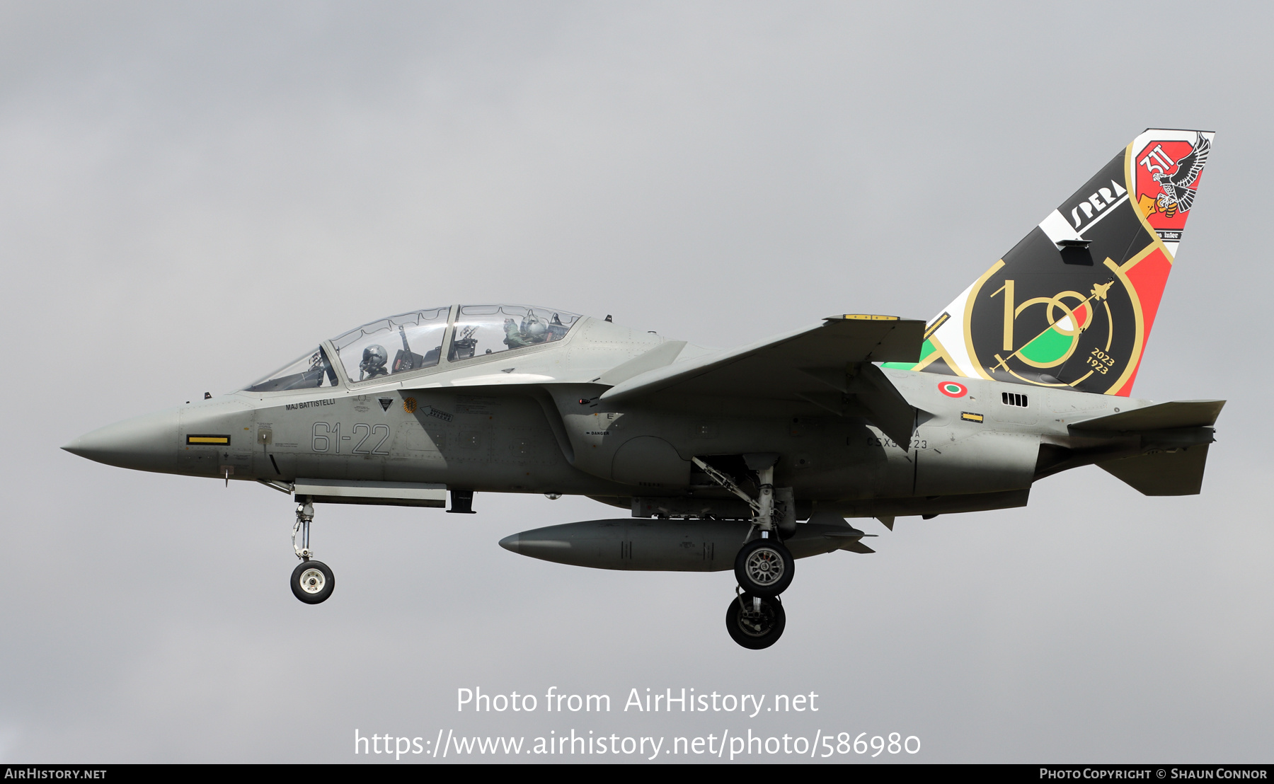 Aircraft Photo of CSX55223 | Alenia Aermacchi T-346A Master | Italy - Air Force | AirHistory.net #586980