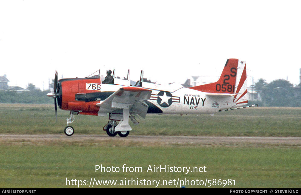 Aircraft Photo of N666GR / 140581 | North American T-28C Trojan | USA - Navy | AirHistory.net #586981