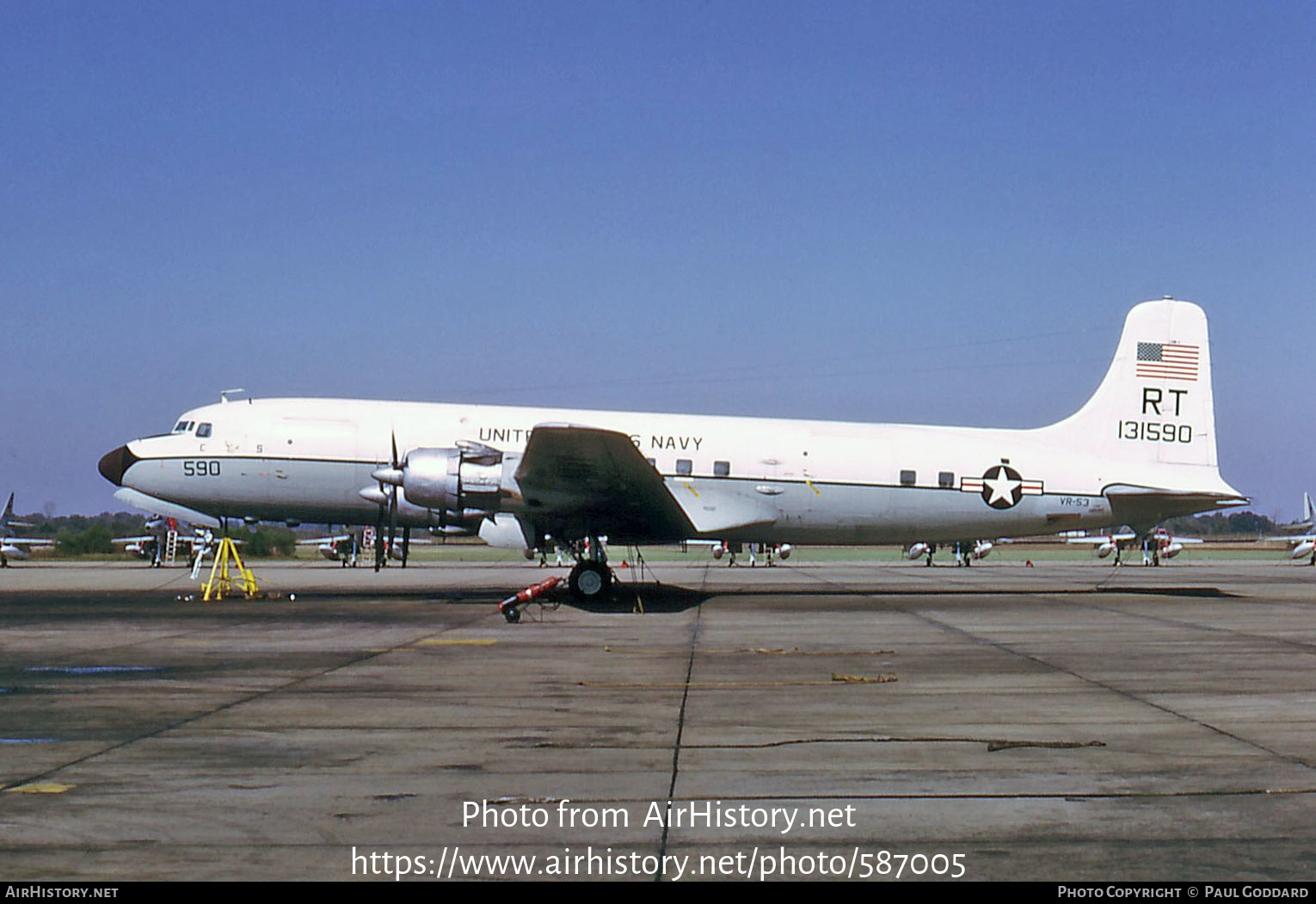 Aircraft Photo of 131590 | Douglas C-118B Liftmaster | USA - Navy | AirHistory.net #587005