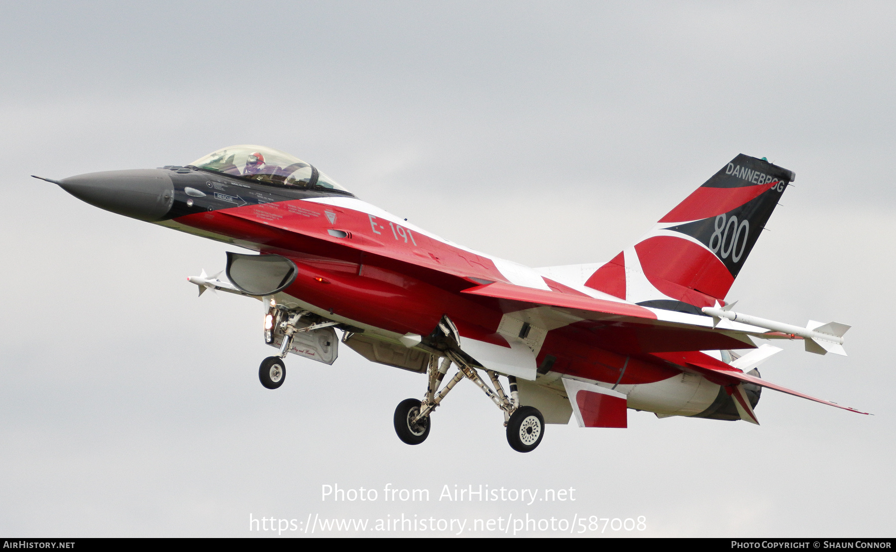 Aircraft Photo of E-191 | General Dynamics F-16AM Fighting Falcon | Denmark - Air Force | AirHistory.net #587008