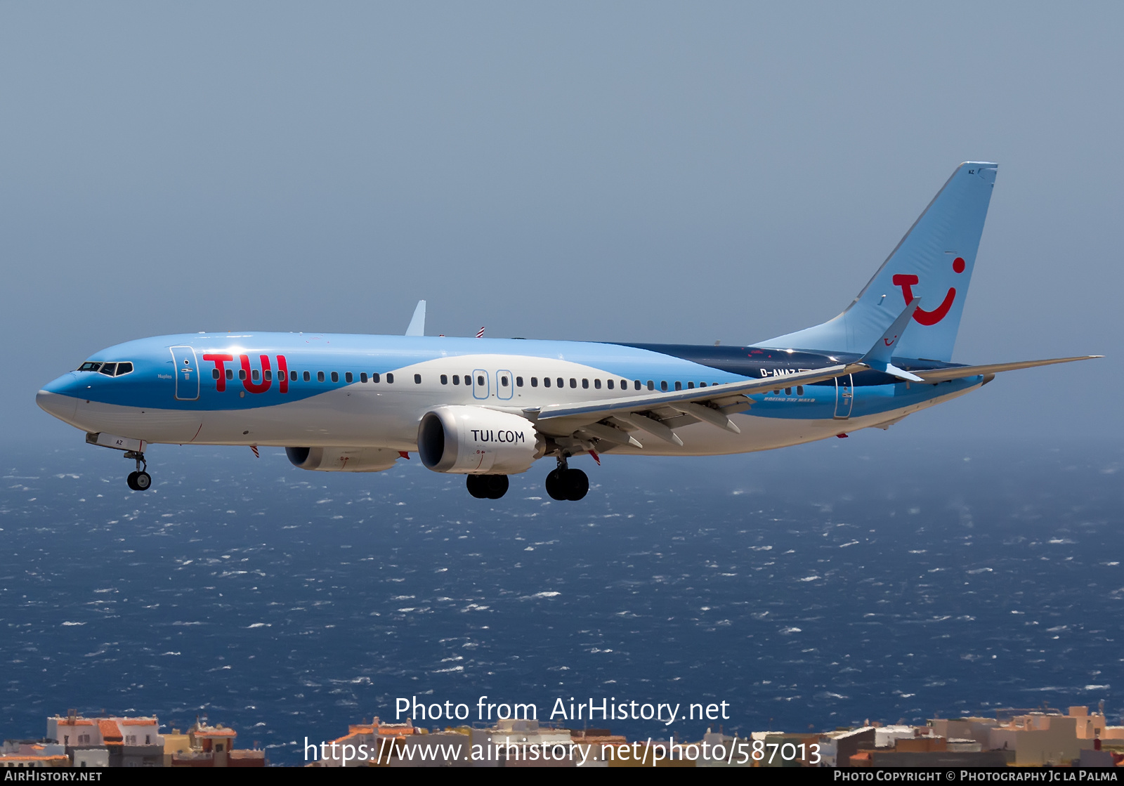 Aircraft Photo of D-AMAZ | Boeing 737-8 Max 8 | TUI | AirHistory.net #587013