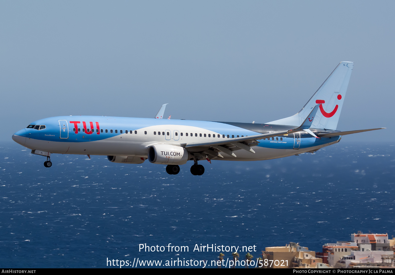 Aircraft Photo of D-ATYL | Boeing 737-8K5 | TUI | AirHistory.net #587021