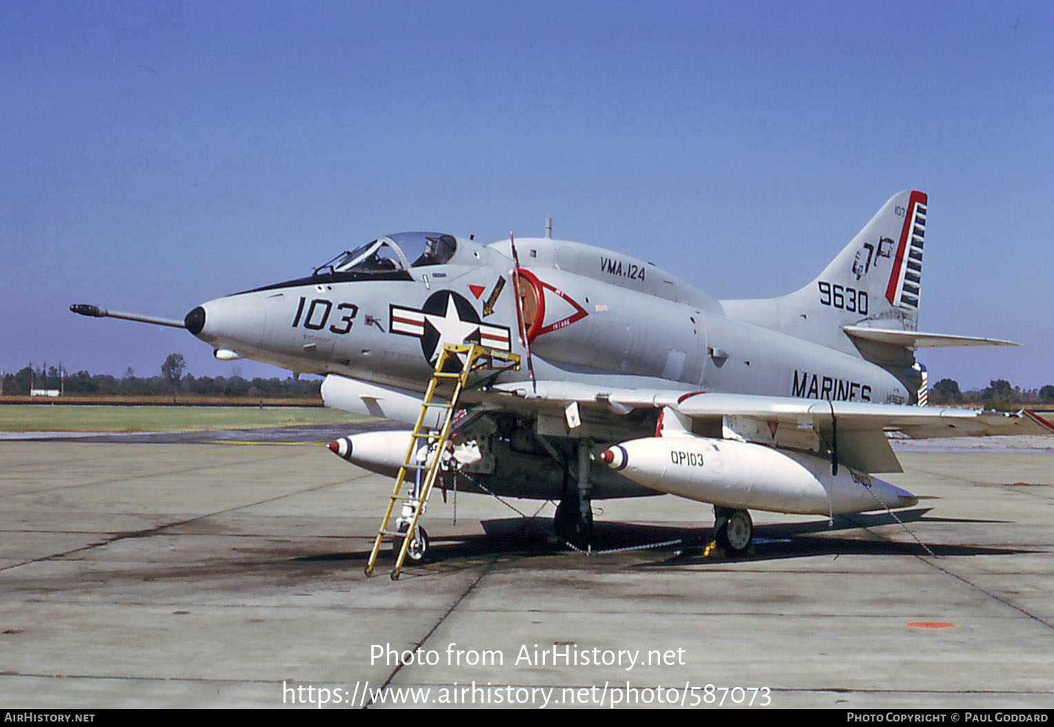 Aircraft Photo of 149630 / 9630 | Douglas A-4L Skyhawk | USA - Marines | AirHistory.net #587073