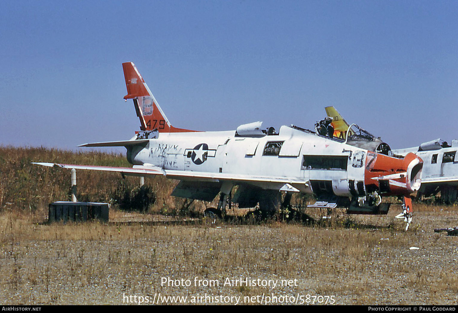 Aircraft Photo of 141479 / 1479 | North American F-1E Fury | USA - Navy | AirHistory.net #587075