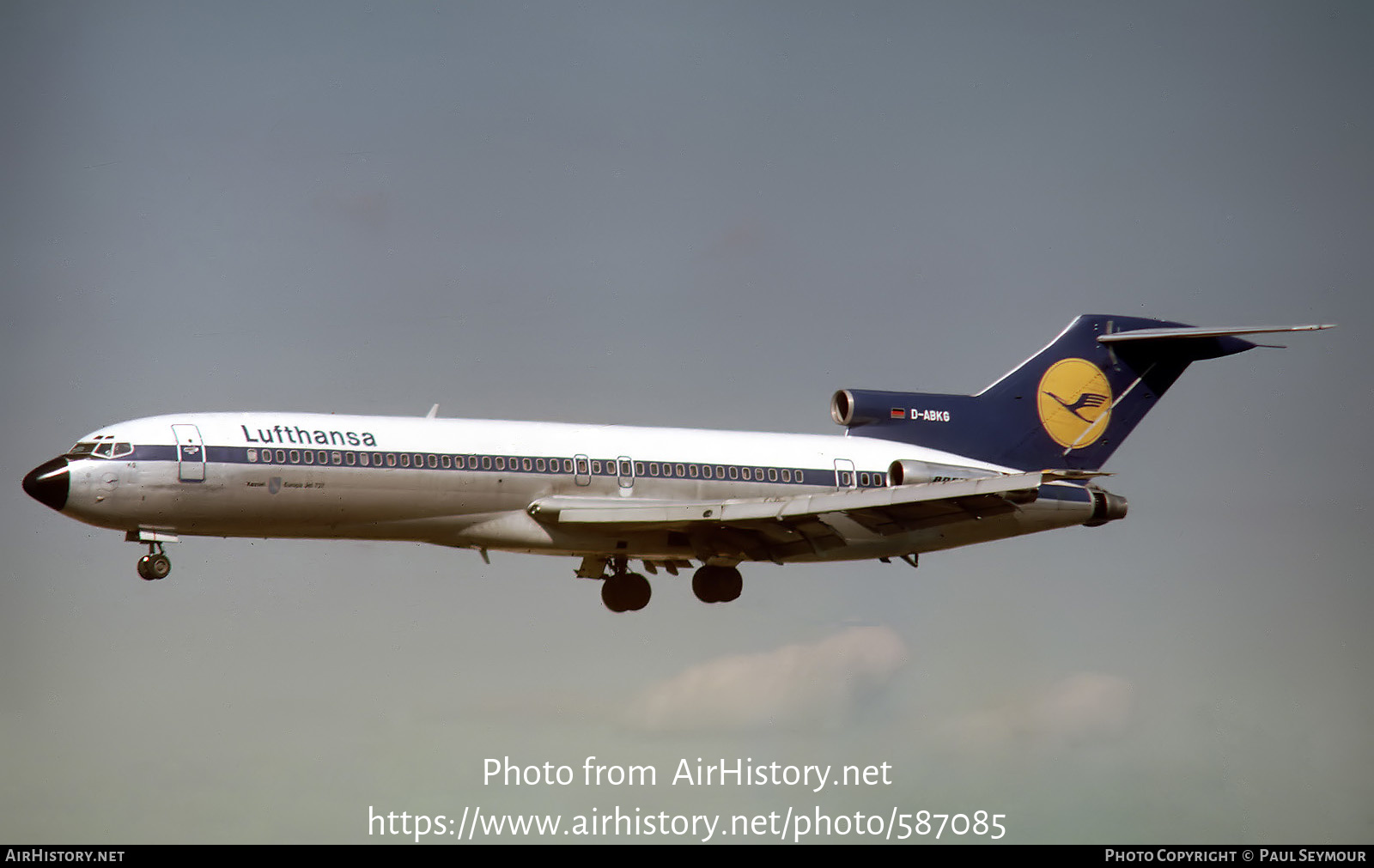 Aircraft Photo of D-ABKG | Boeing 727-230/Adv | Lufthansa | AirHistory.net #587085