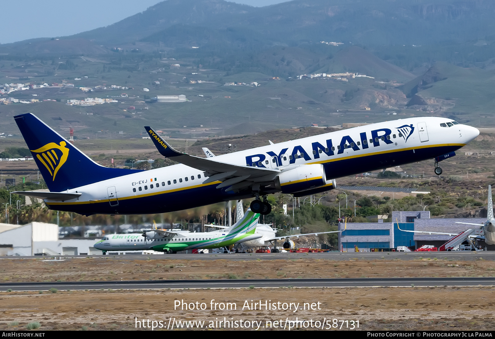 Aircraft Photo of EI-EVJ | Boeing 737-8AS | Ryanair | AirHistory.net #587131