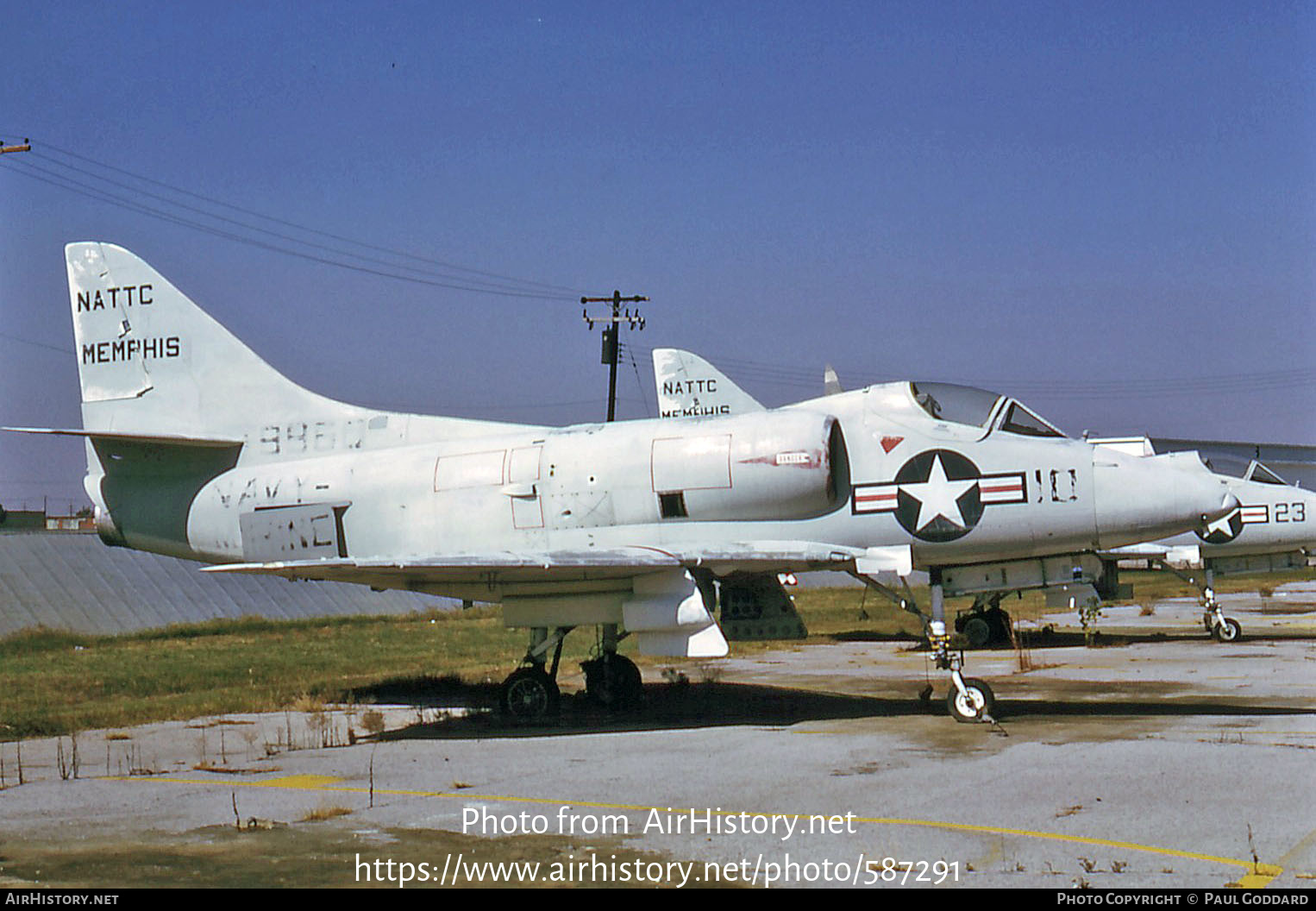 Aircraft Photo of 139960 / 9960 | Douglas A-4A Skyhawk (A4D-1) | USA - Navy | AirHistory.net #587291