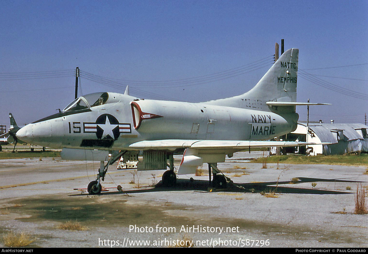 Aircraft Photo of 137826 / 7826 | Douglas A-4A Skyhawk (A4D-1) | USA - Navy | AirHistory.net #587296