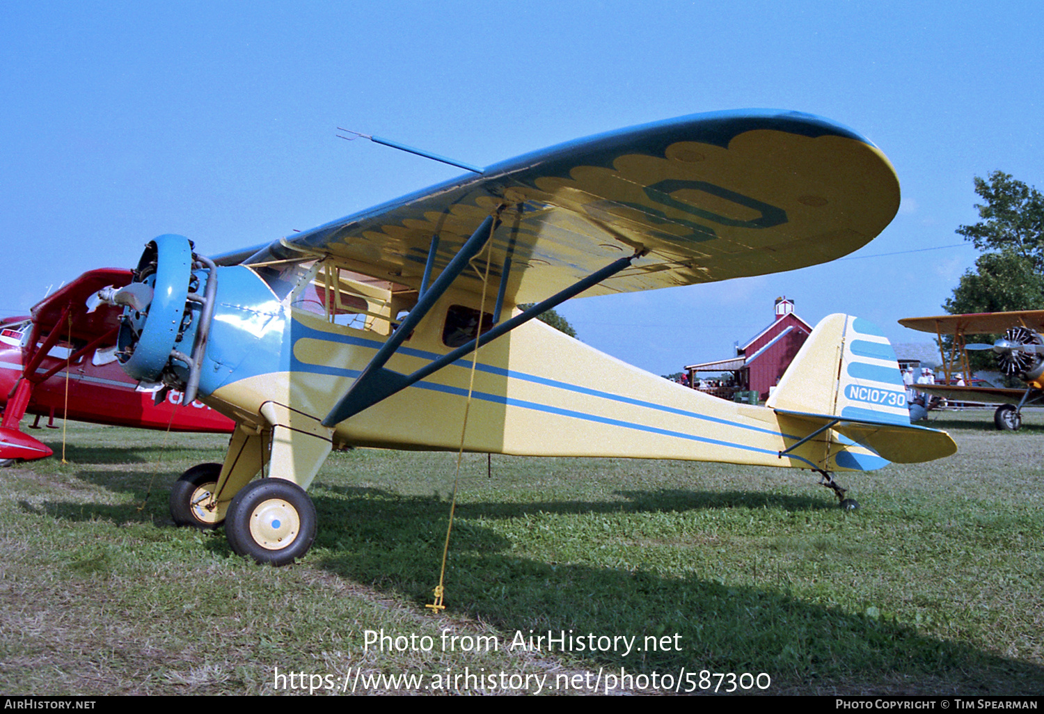 Aircraft Photo of N10730 / NC10730 | Monocoupe 110 Special | AirHistory.net #587300