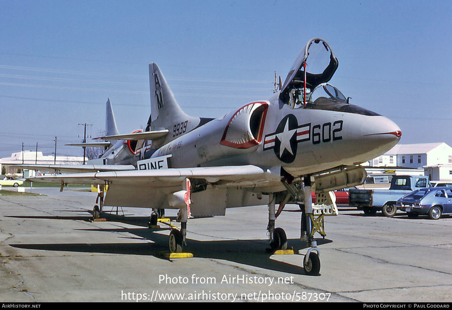 Aircraft Photo of 139939 / 9939 | Douglas A-4A Skyhawk (A4D-1) | USA - Marines | AirHistory.net #587307