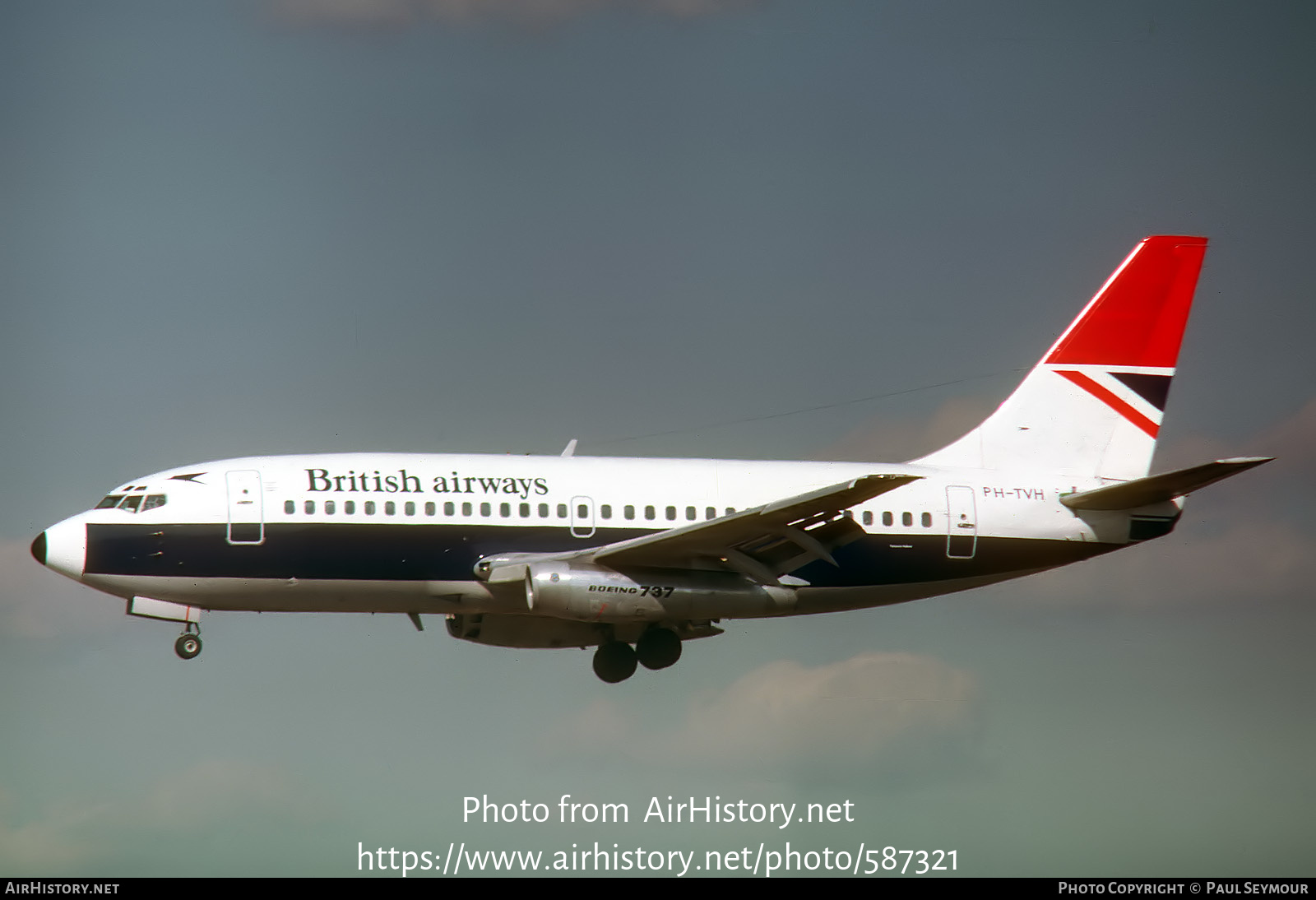 Aircraft Photo of PH-TVH | Boeing 737-222 | British Airways | AirHistory.net #587321