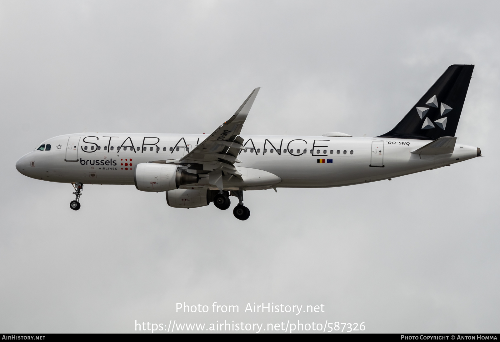 Aircraft Photo of OO-SNQ | Airbus A320-214 | Brussels Airlines | AirHistory.net #587326