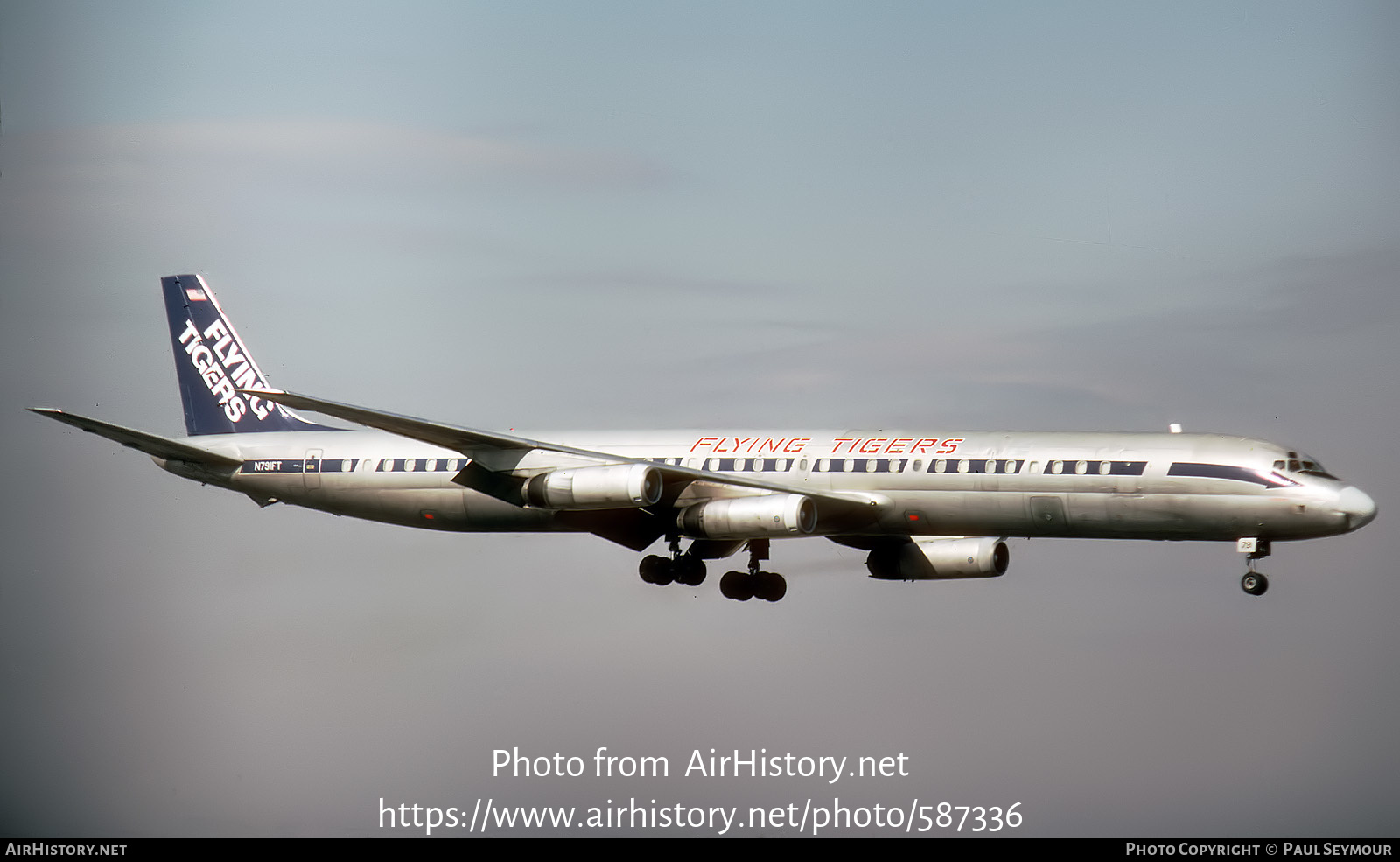 Aircraft Photo of N791FT | McDonnell Douglas DC-8-63CF | Flying Tigers | AirHistory.net #587336