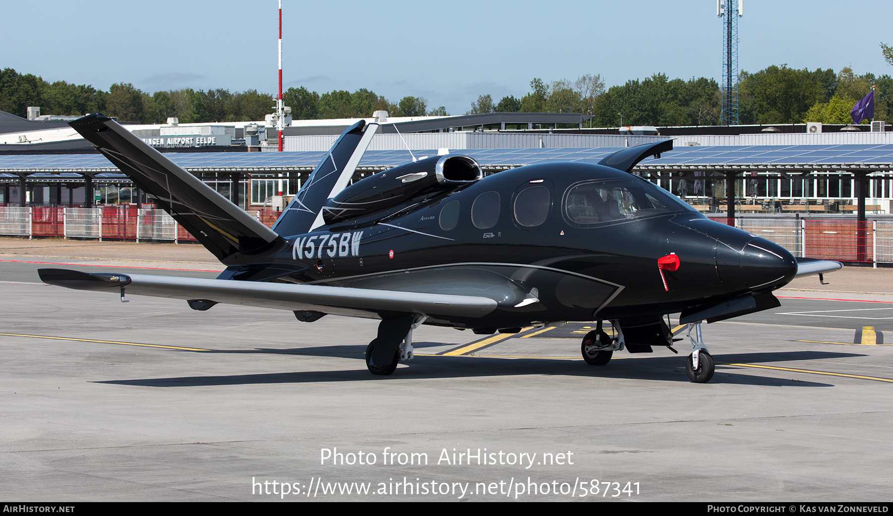 Aircraft Photo of N575BW | Cirrus SF-50 Vision G2+ Arrivee | AirHistory ...