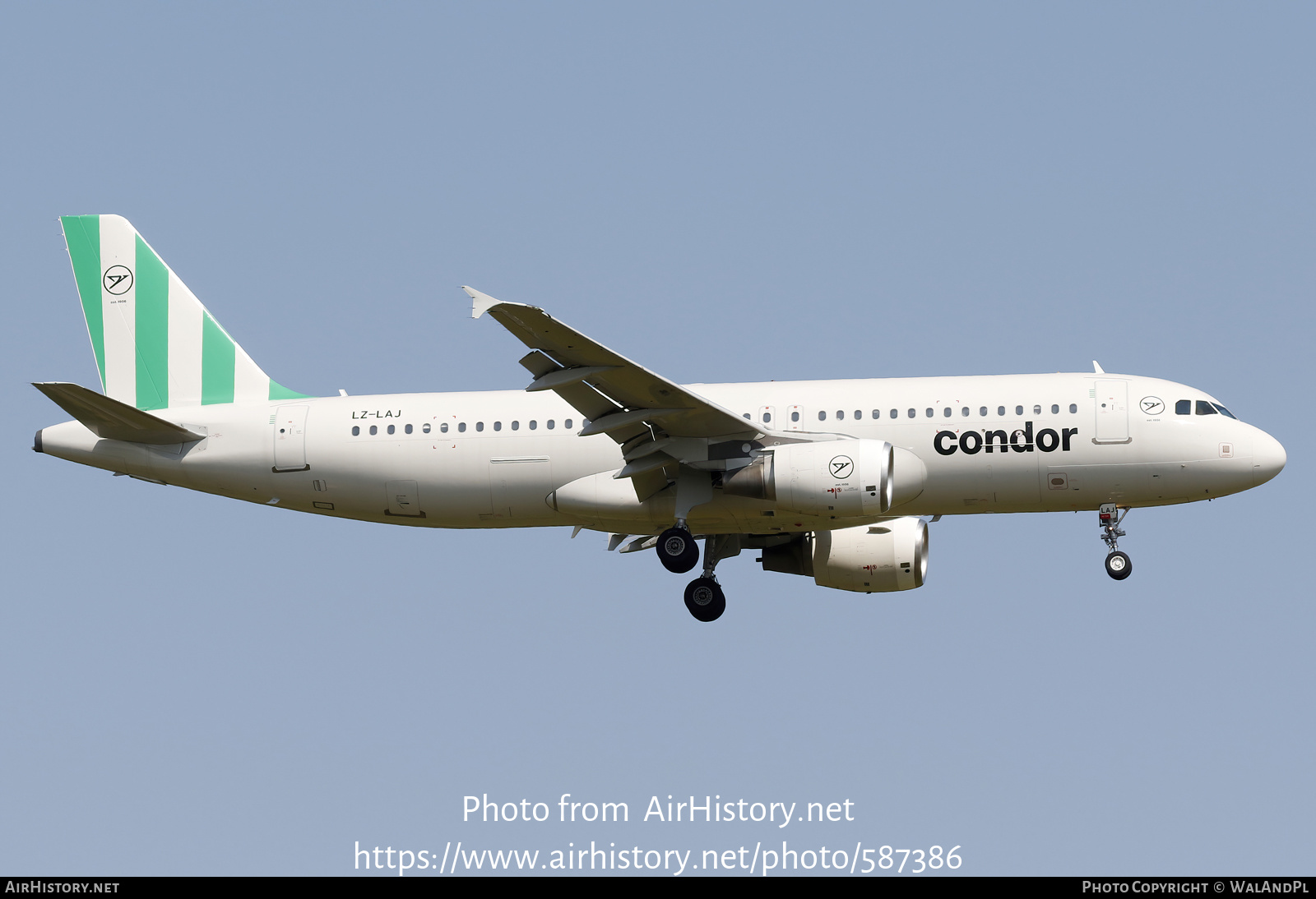 Aircraft Photo of LZ-LAJ | Airbus A320-214 | Condor Flugdienst | AirHistory.net #587386